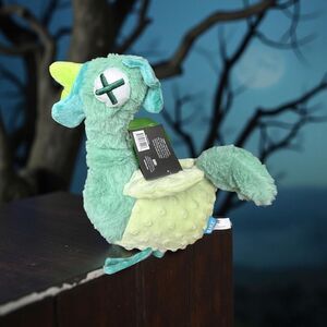 NEW Bark Box Plush Poultyrguiest Squeeky Fling Toy M/L